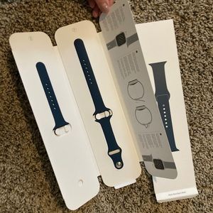 Apple Watch BAND 41” S/M/L NEW IN BOX Abyss Blue